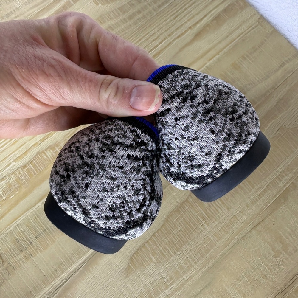 Rothys The Point Grey Python Snake Print Pointed … - image 6